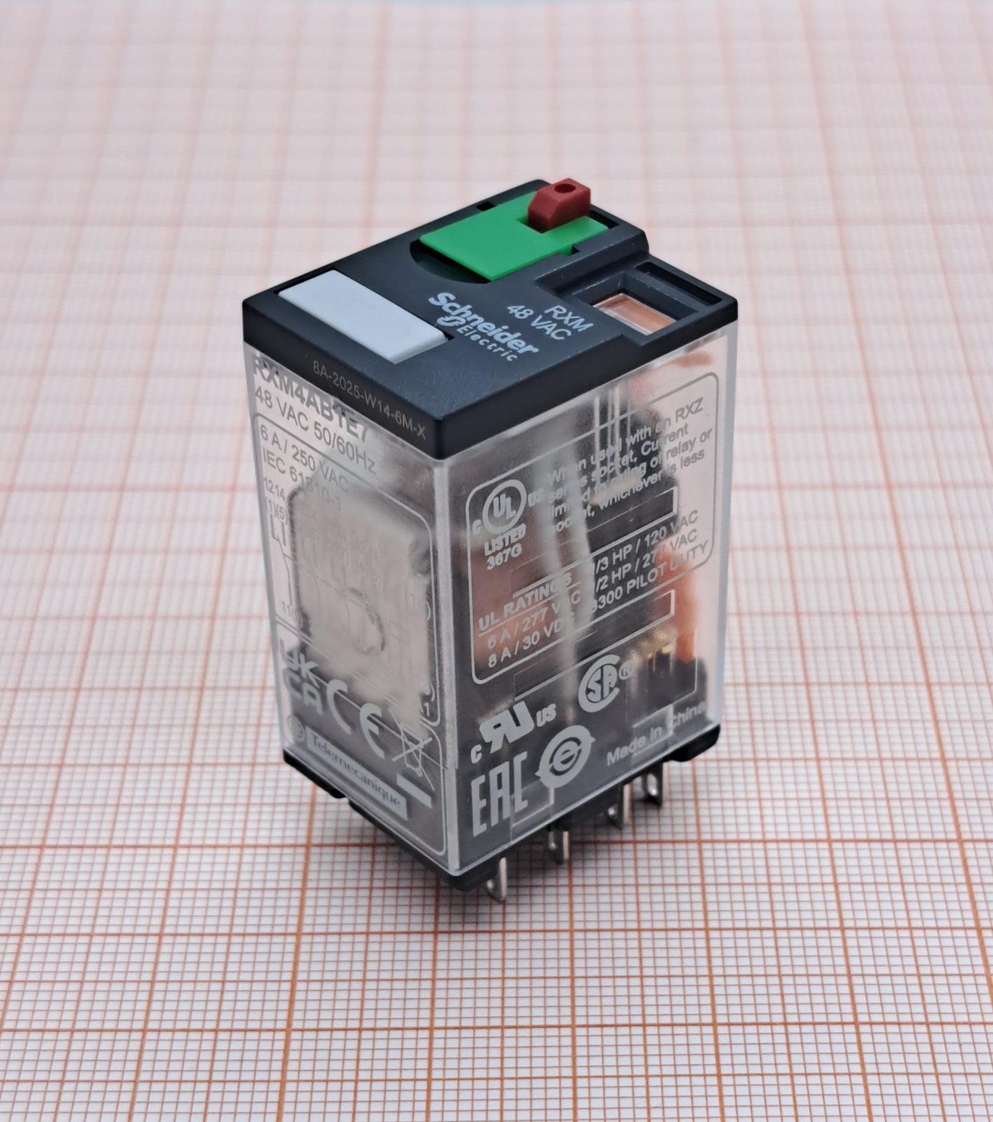 Реле электромагнитное RXM4AB1E7 SCHNEIDER ELECTRIC