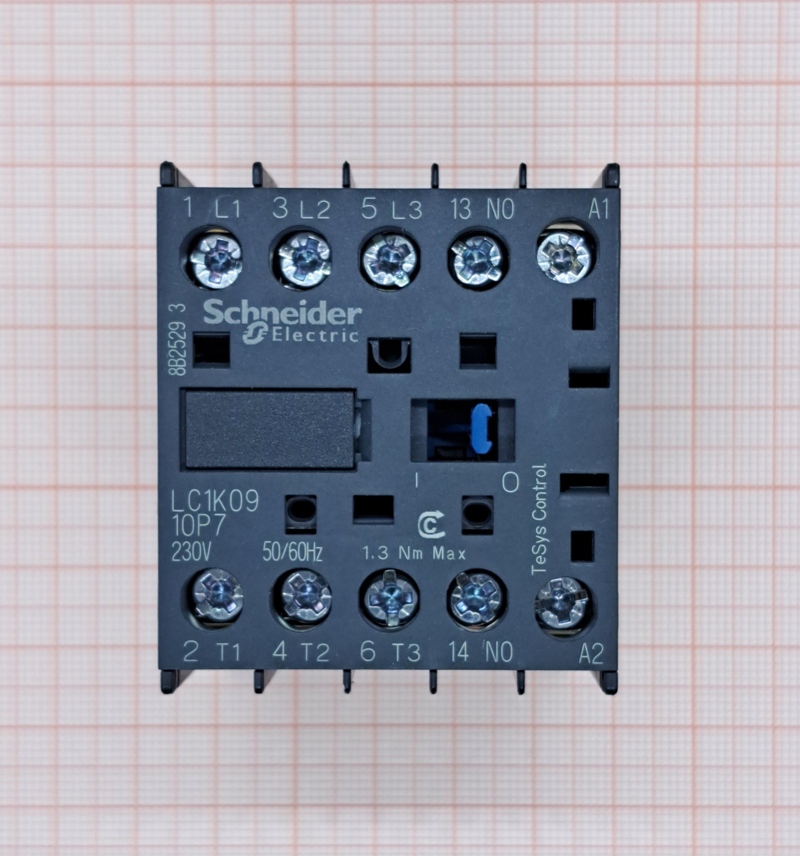 Контактор 3-полюсный LC1K0910P7 SCHNEIDER ELECTRIC