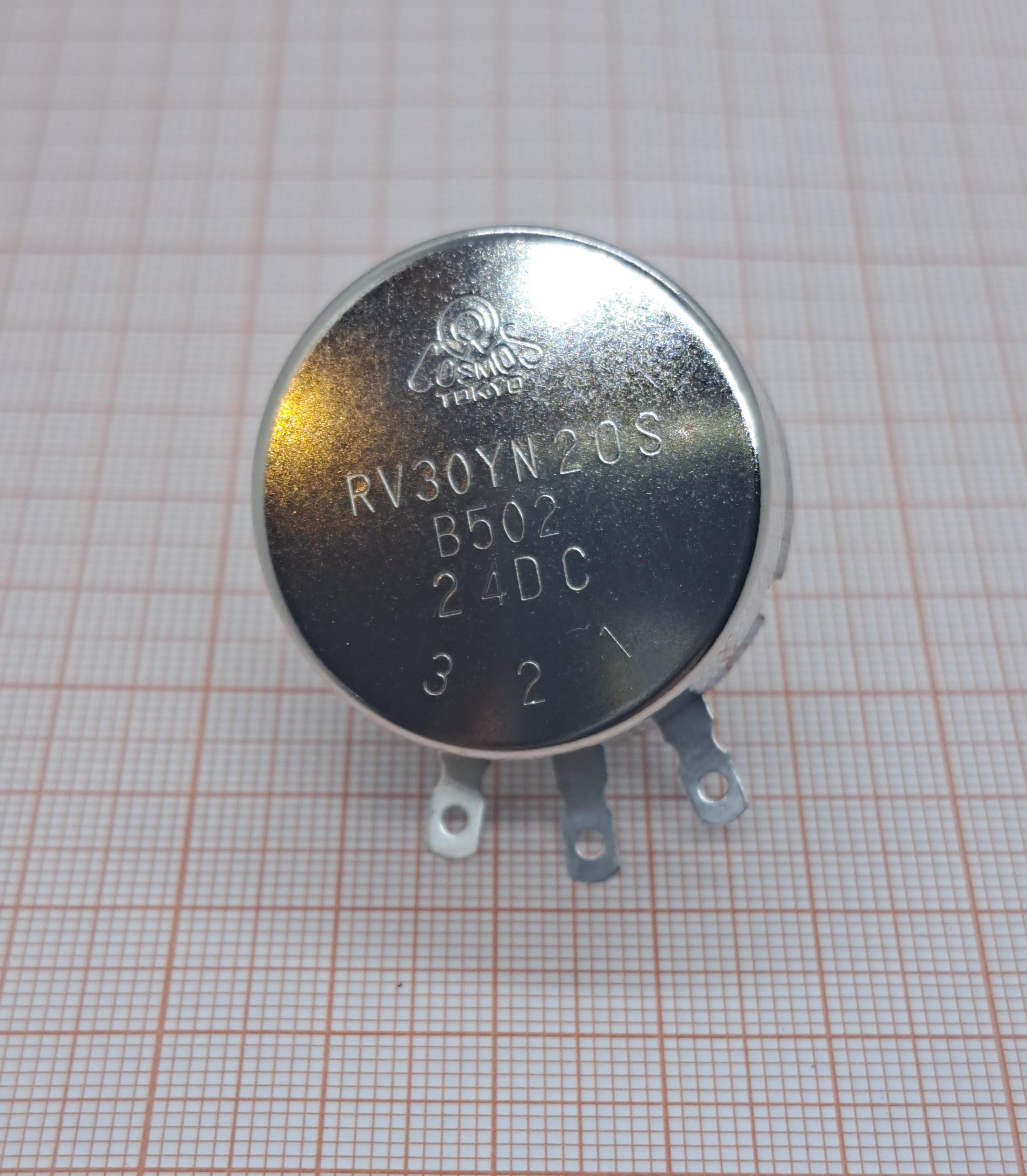 Потенциометр осевой RV30YN-20S-0B502 TOCOS