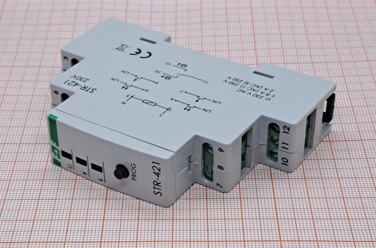Контроллер рольставен STR-421 230V FF Контроллер рольставен STR-421 230V F&F
