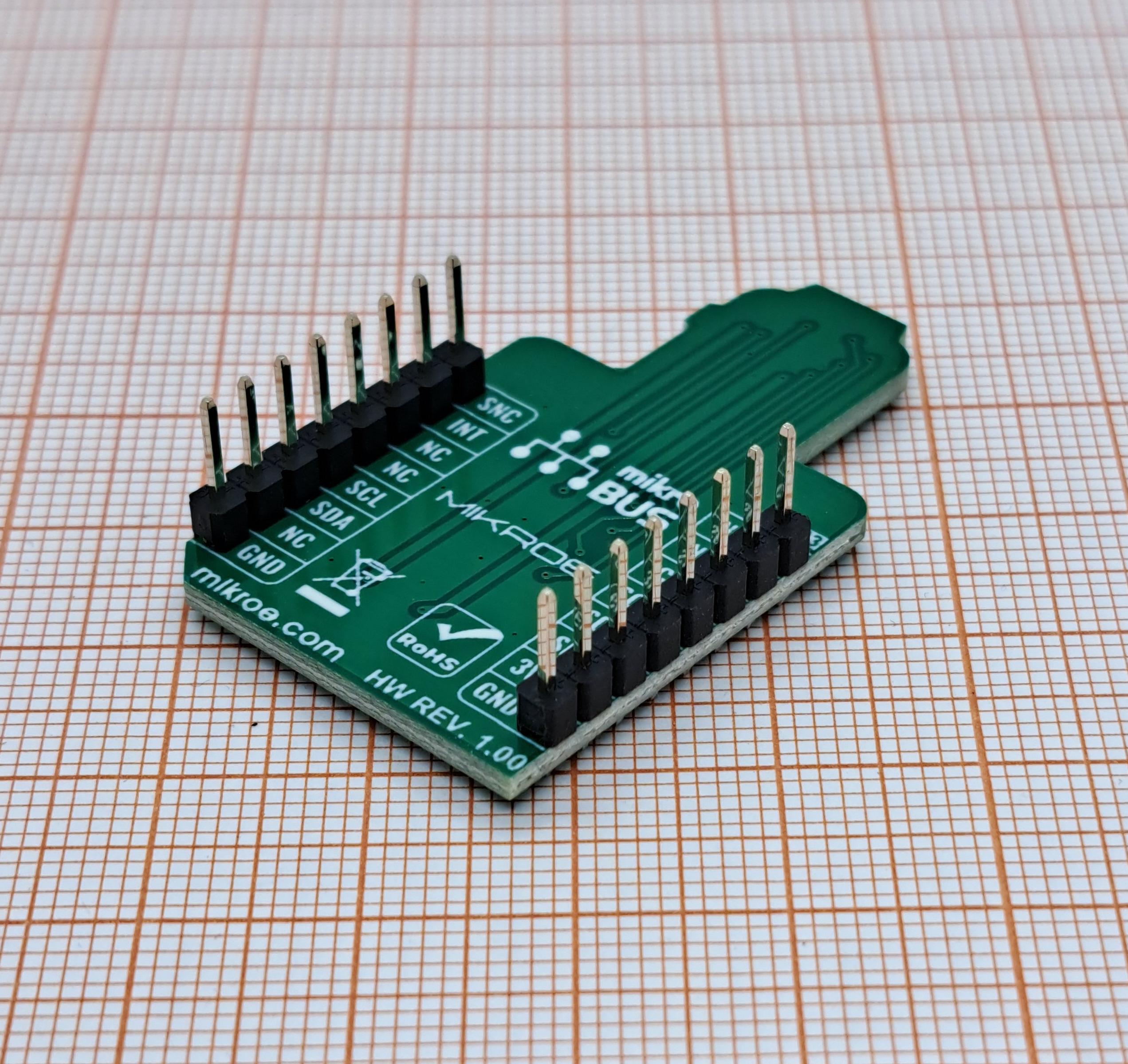 Плата расширения 6DOF IMU 14 CLICK MIKROELEKTRONIKA