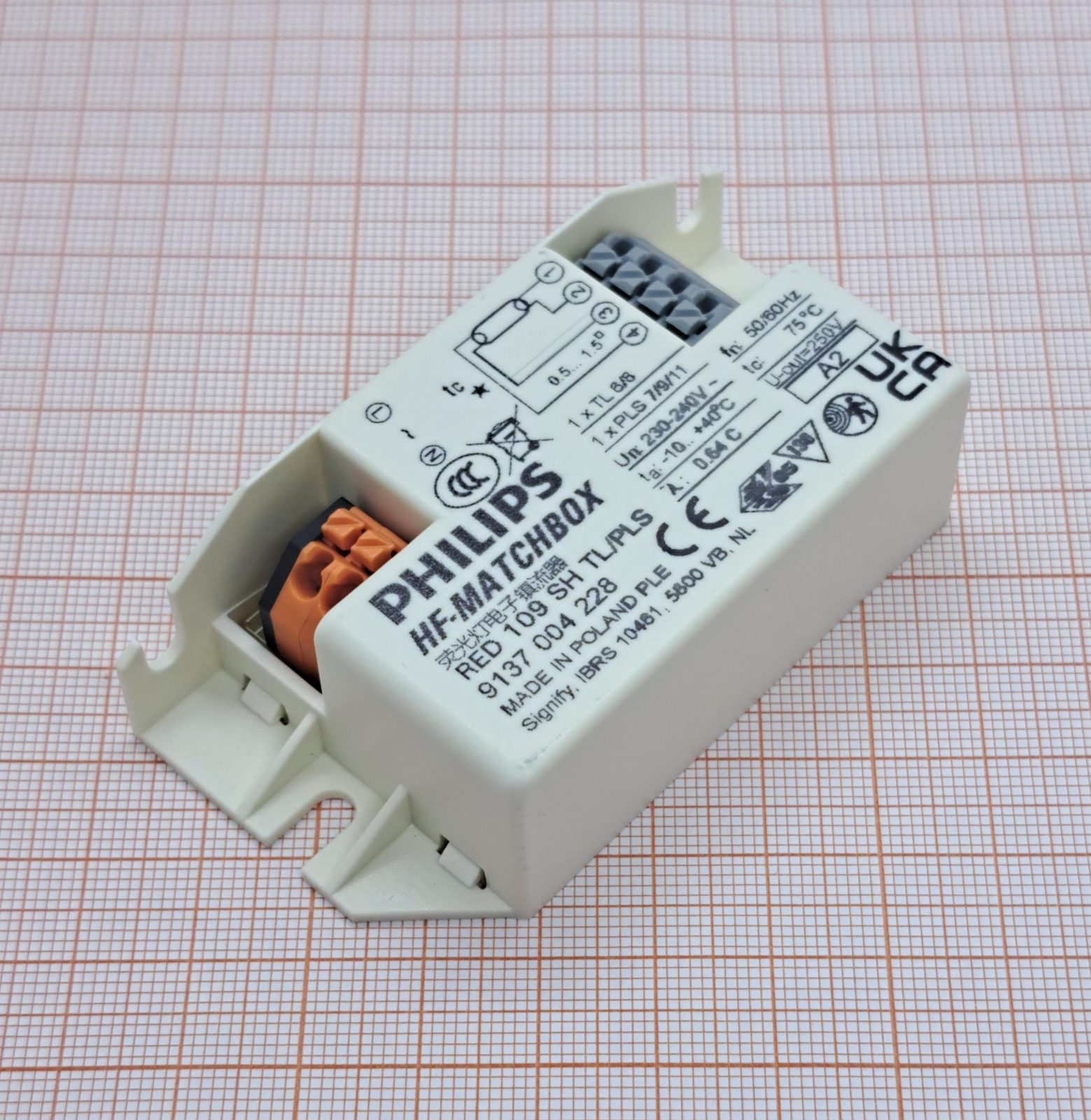 Электронный балласт HF-M RED 109 SH TL/PL-S 230-240V PHILIPS