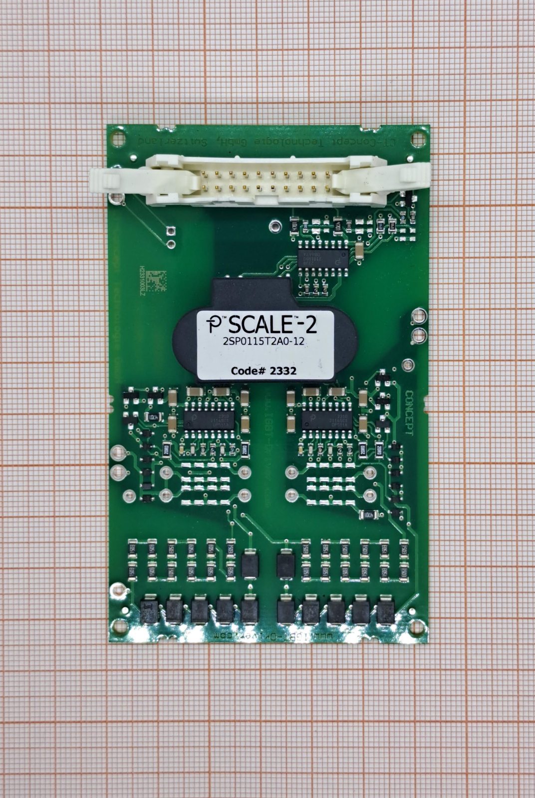 Плата управления затвором 2SP0115T2A0-12 POWER INTEGRATIONS Плата управления затвором 2SP0115T2A0-12 POWER INTEGRATIONS