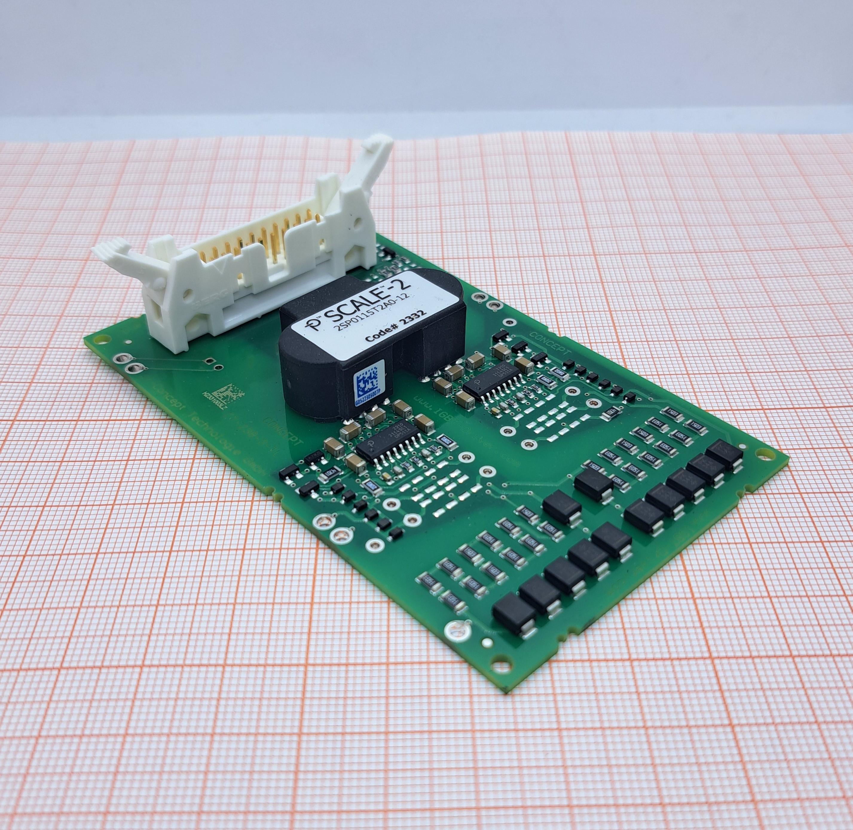 Плата управления затвором 2SP0115T2A0-12 POWER INTEGRATIONS