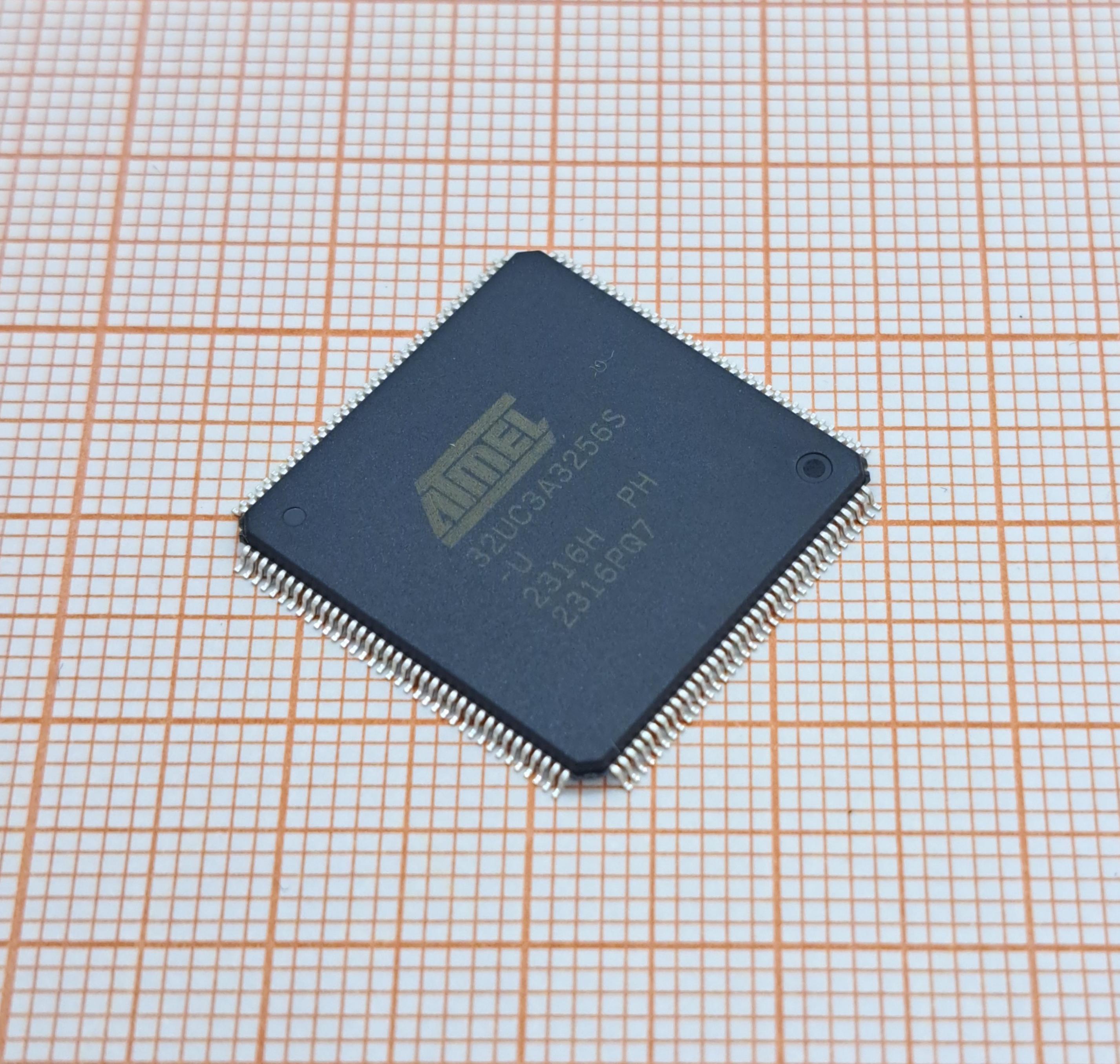 Микроконтроллер AVR32 AT32UC3A3256S-ALUT MICROCHIP