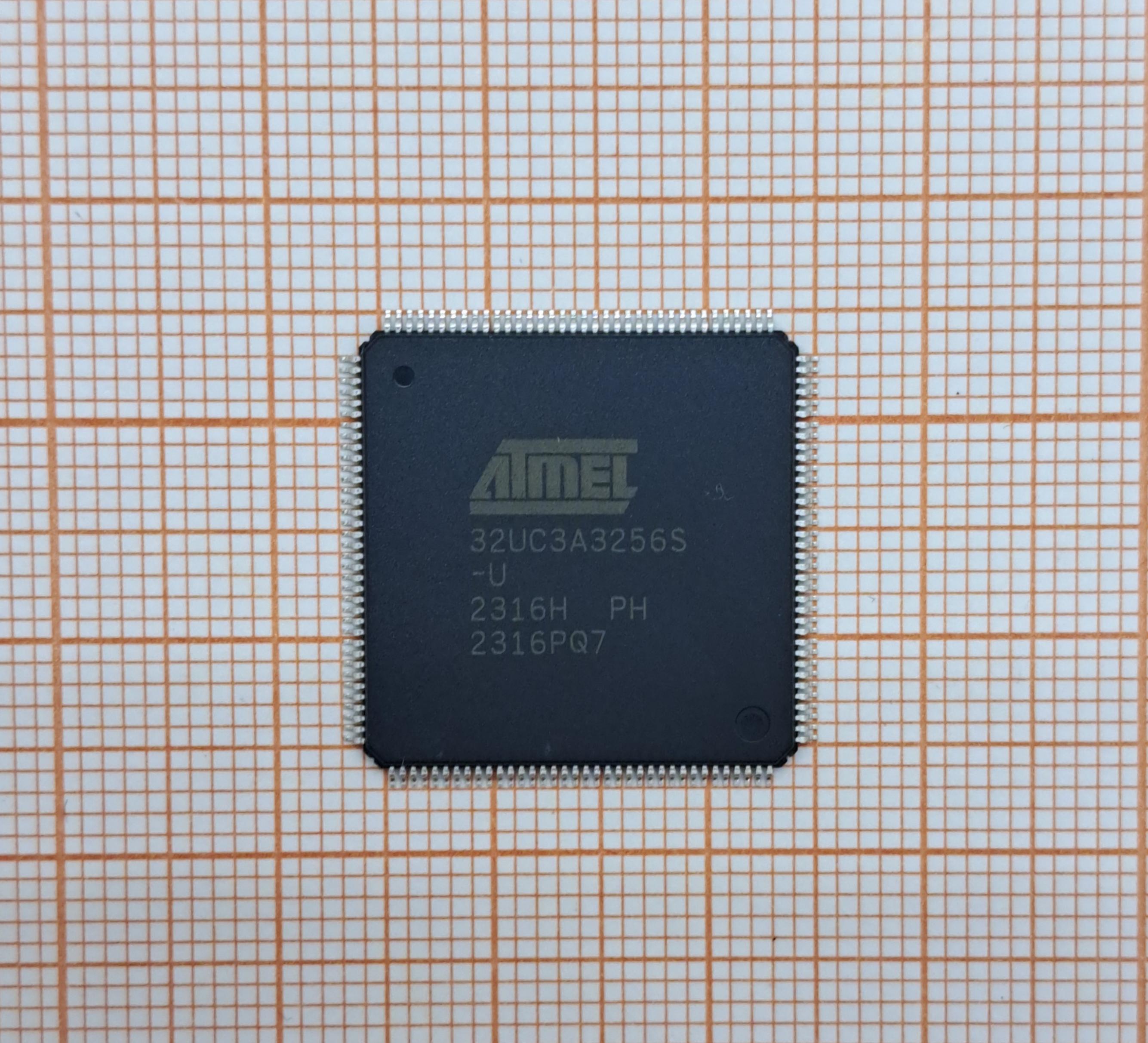 Микроконтроллер AVR32 AT32UC3A3256S-ALUT MICROCHIP
