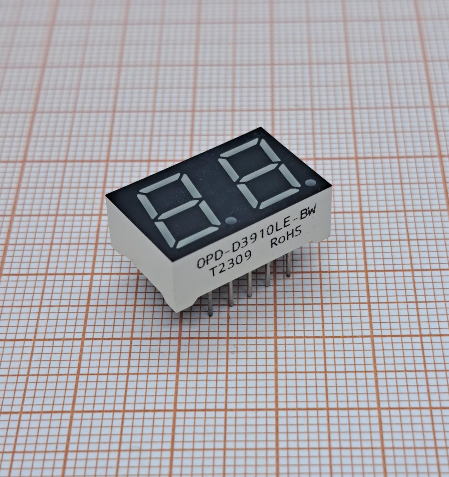 Дисплей LED OPD-D3910LE-BW OPTO Plus LED Corp.