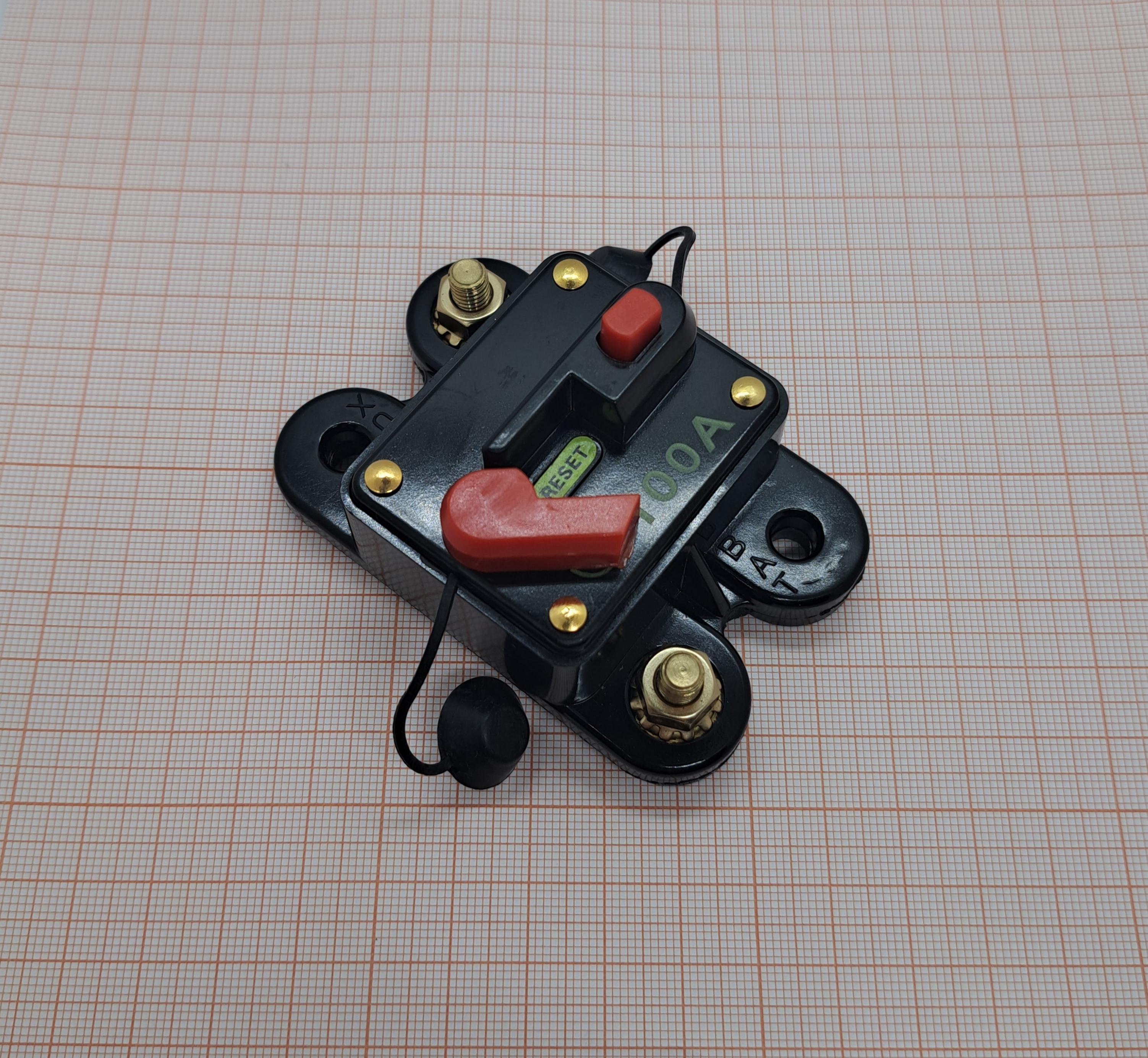 Предохранитель автоматический автомобильный SBA-100A 4CARMEDIA