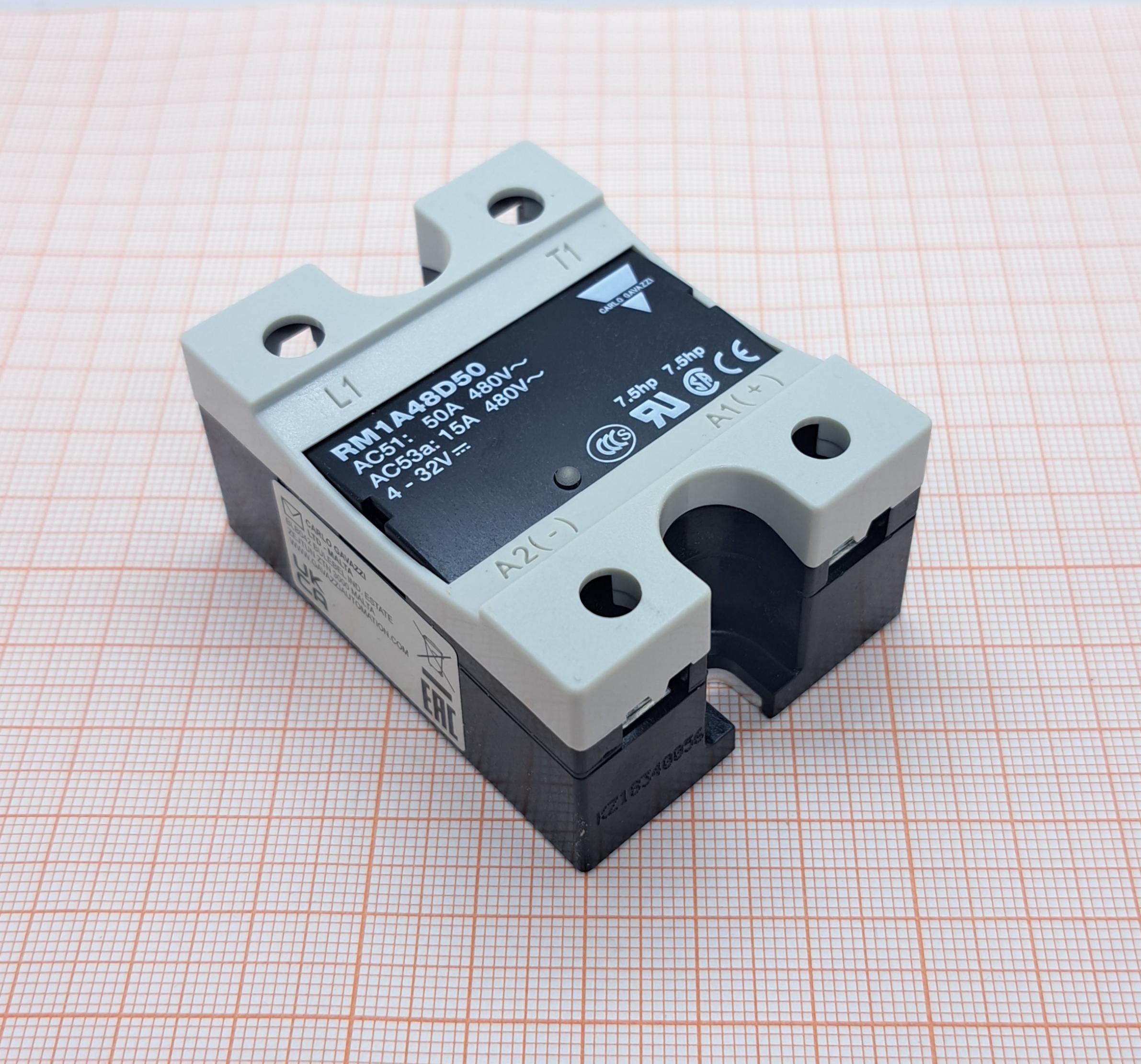 Реле полупроводниковое RM1A48D50 CARLO GAVAZZI