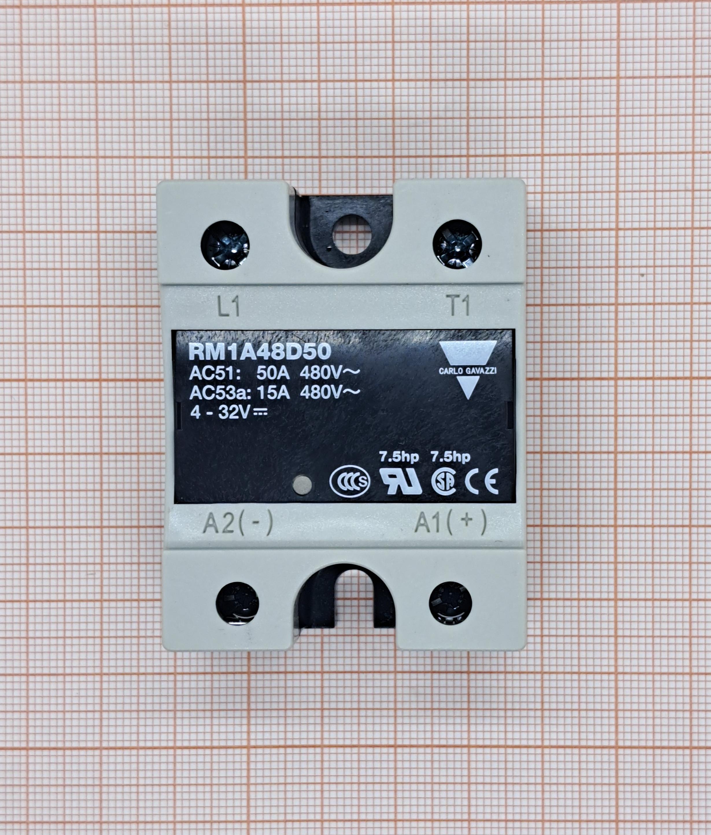 Реле полупроводниковое RM1A48D50 CARLO GAVAZZI