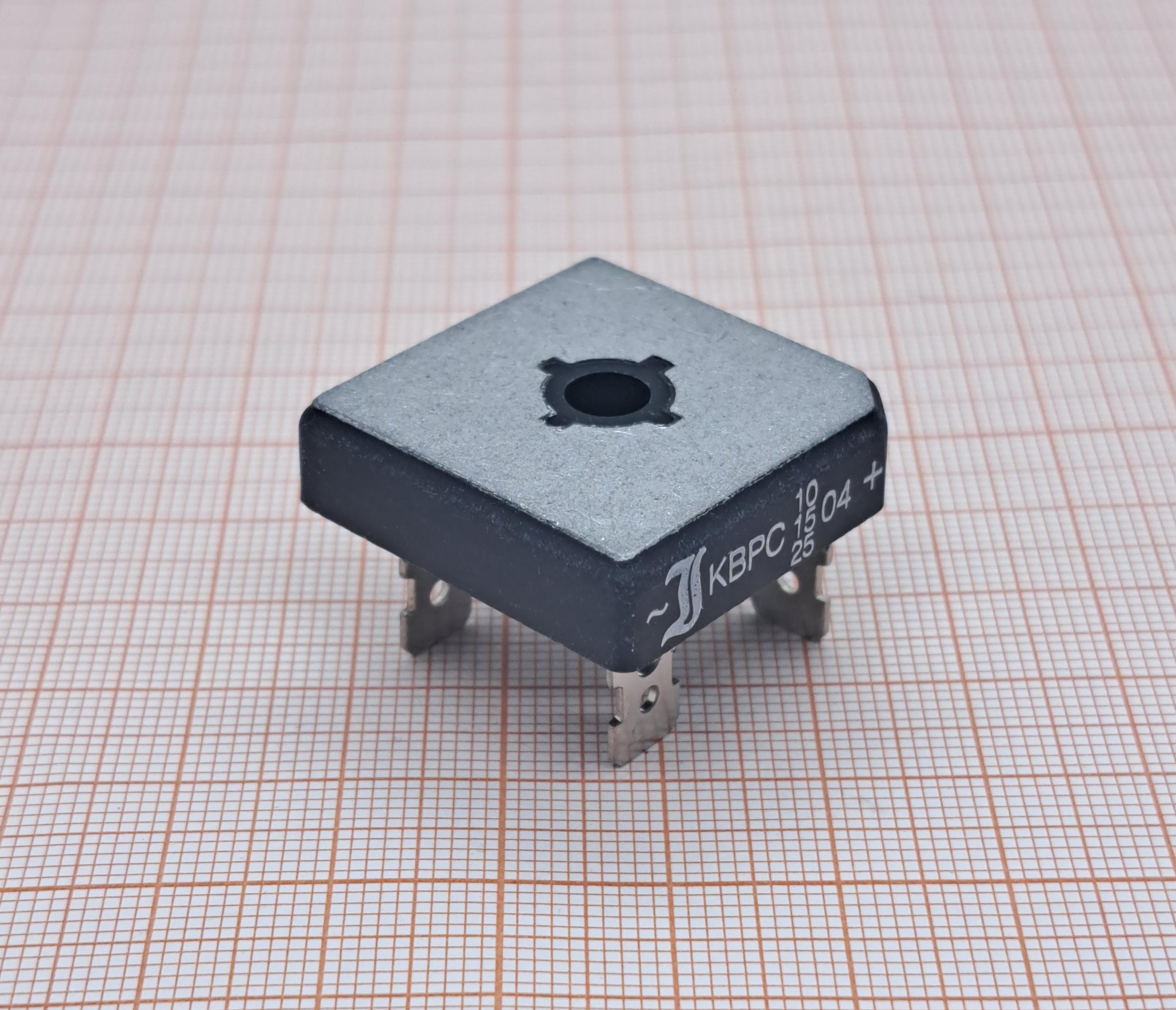 Диодный мост однофазный KBPC10/15/2504FP DIOTEC SEMICONDUCTOR