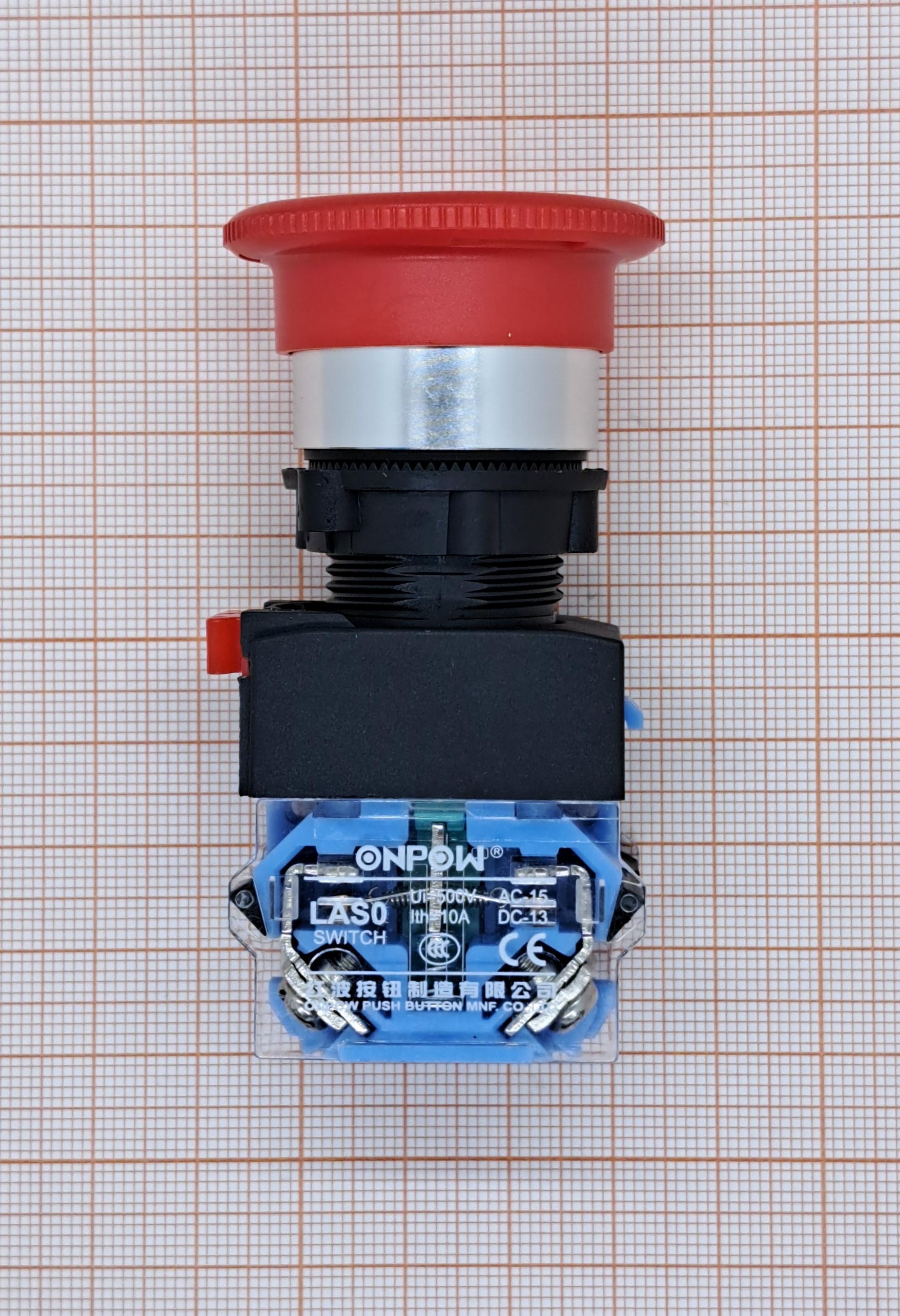 Переключатель безопасности LAS0-K-11TSA/R/IP65 ONPOW