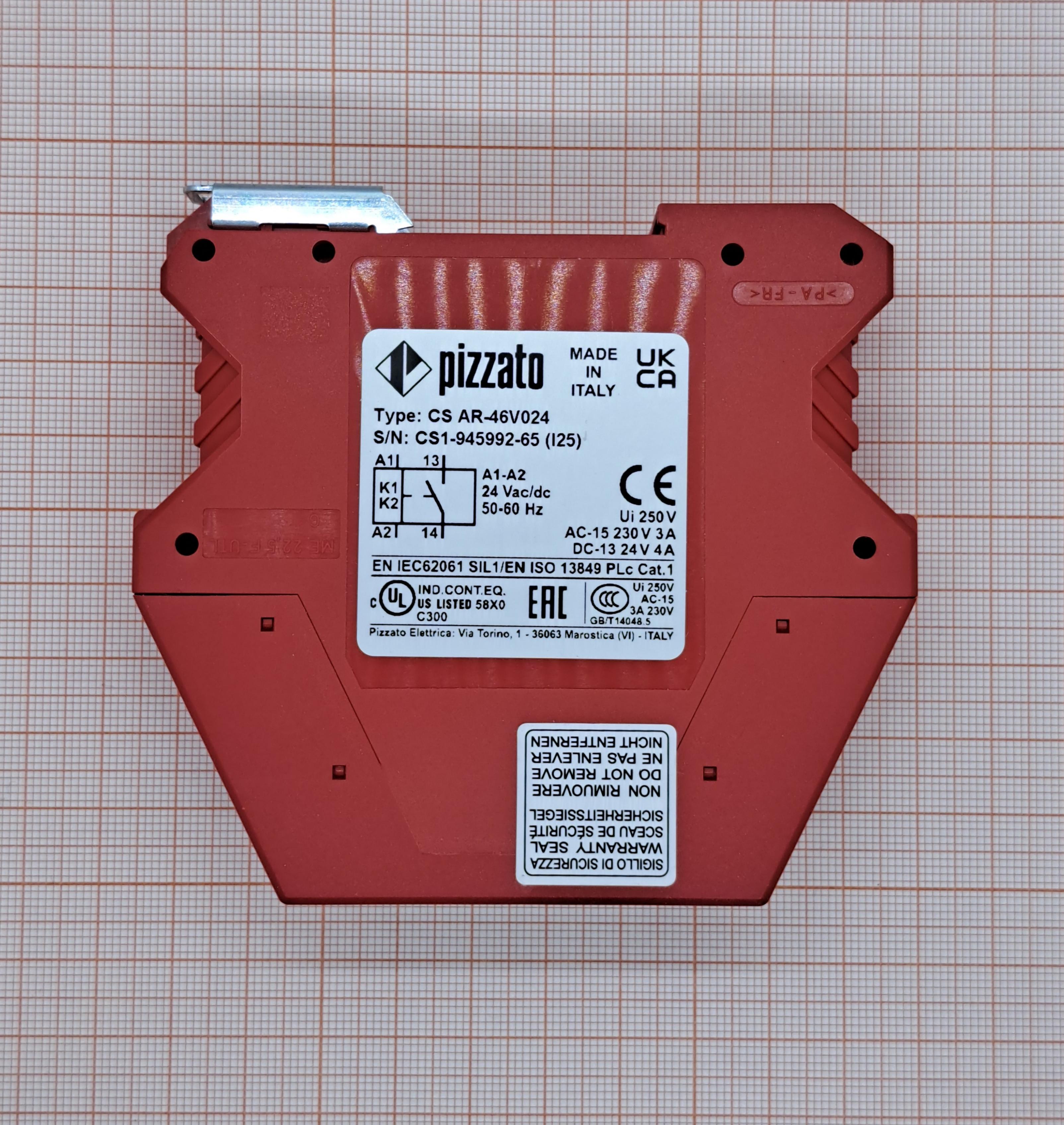 Реле безопасности CS AR-46V024 PIZZATO ELETTRICA