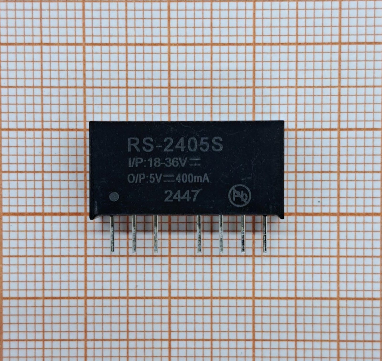 Преобразователь DC/DC RS-2405S RECOM Преобразователь DC/DC RS-2405S RECOM