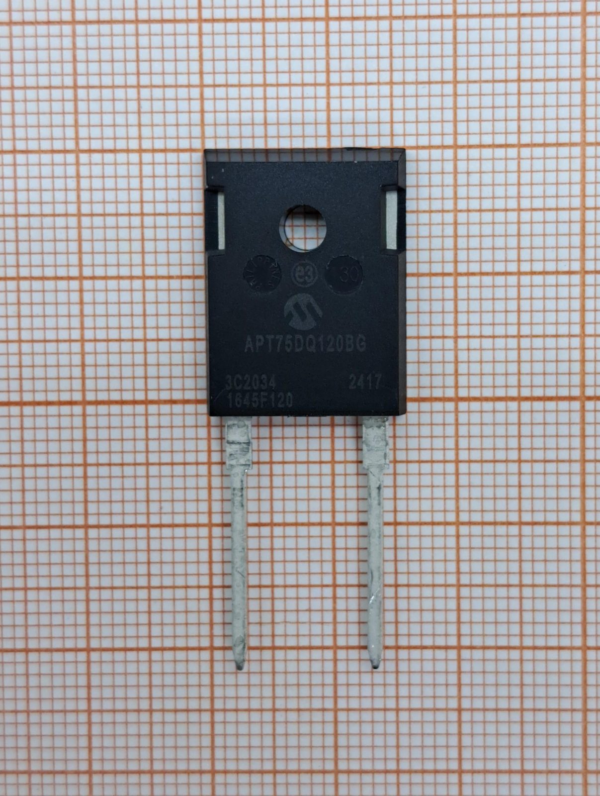 Диод выпрямительный APT75DQ120BG MICROSEMI Диод выпрямительный APT75DQ120BG MICROSEMI