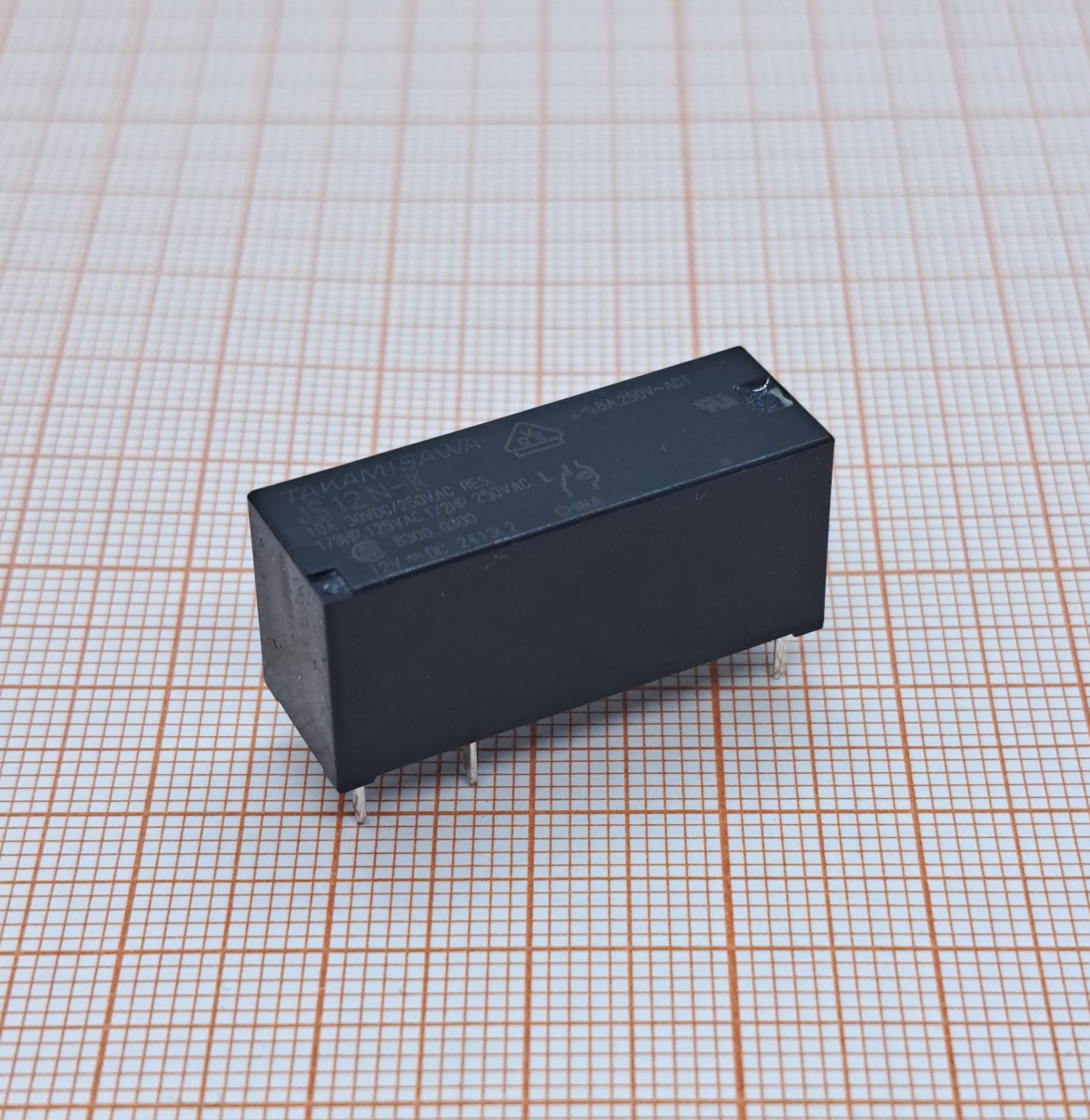 Реле электромагнитное JS-12N-K FUJITSU