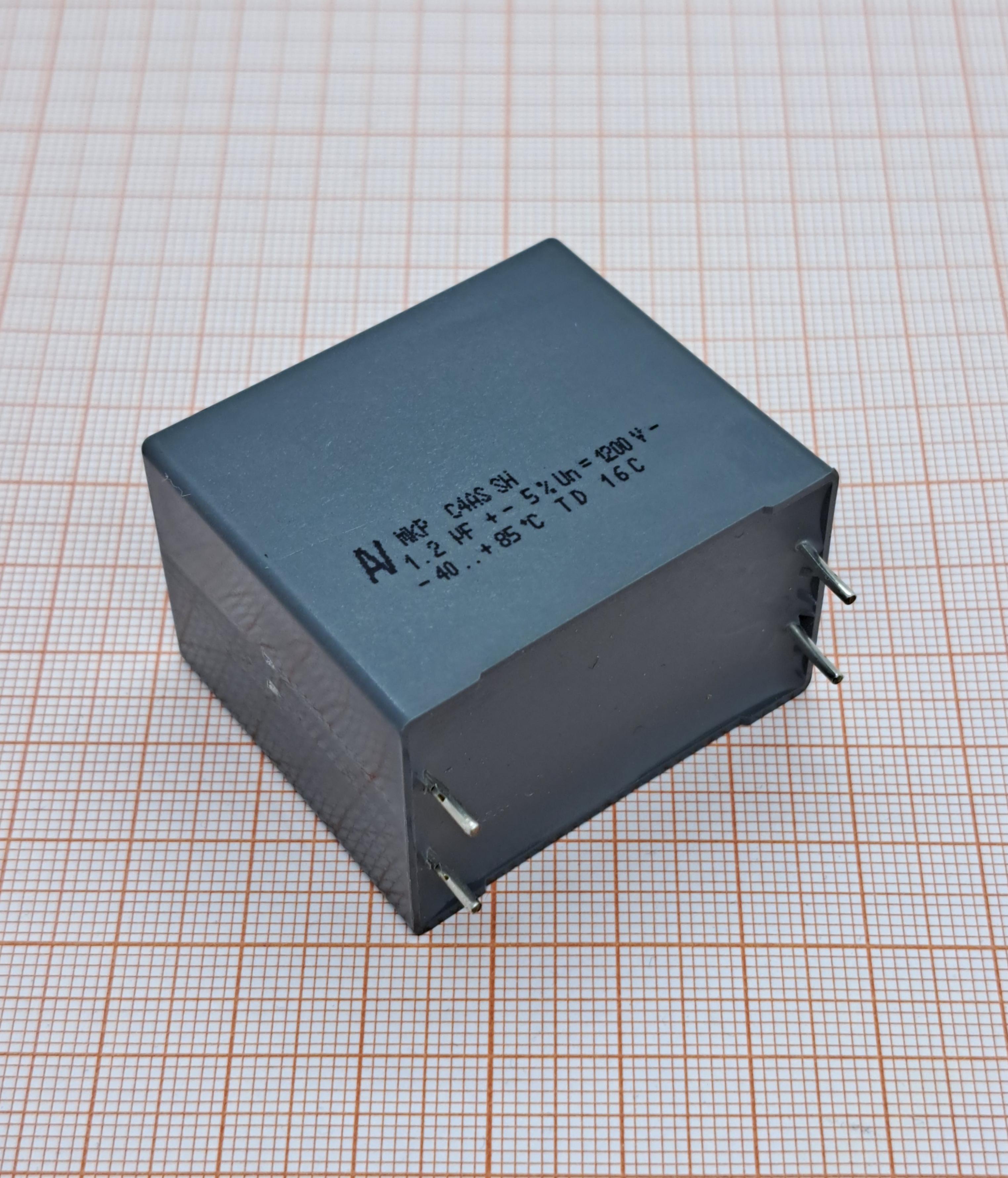 Конденсатор полипропиленовый C4ASPBW4120A3JJ KEMET