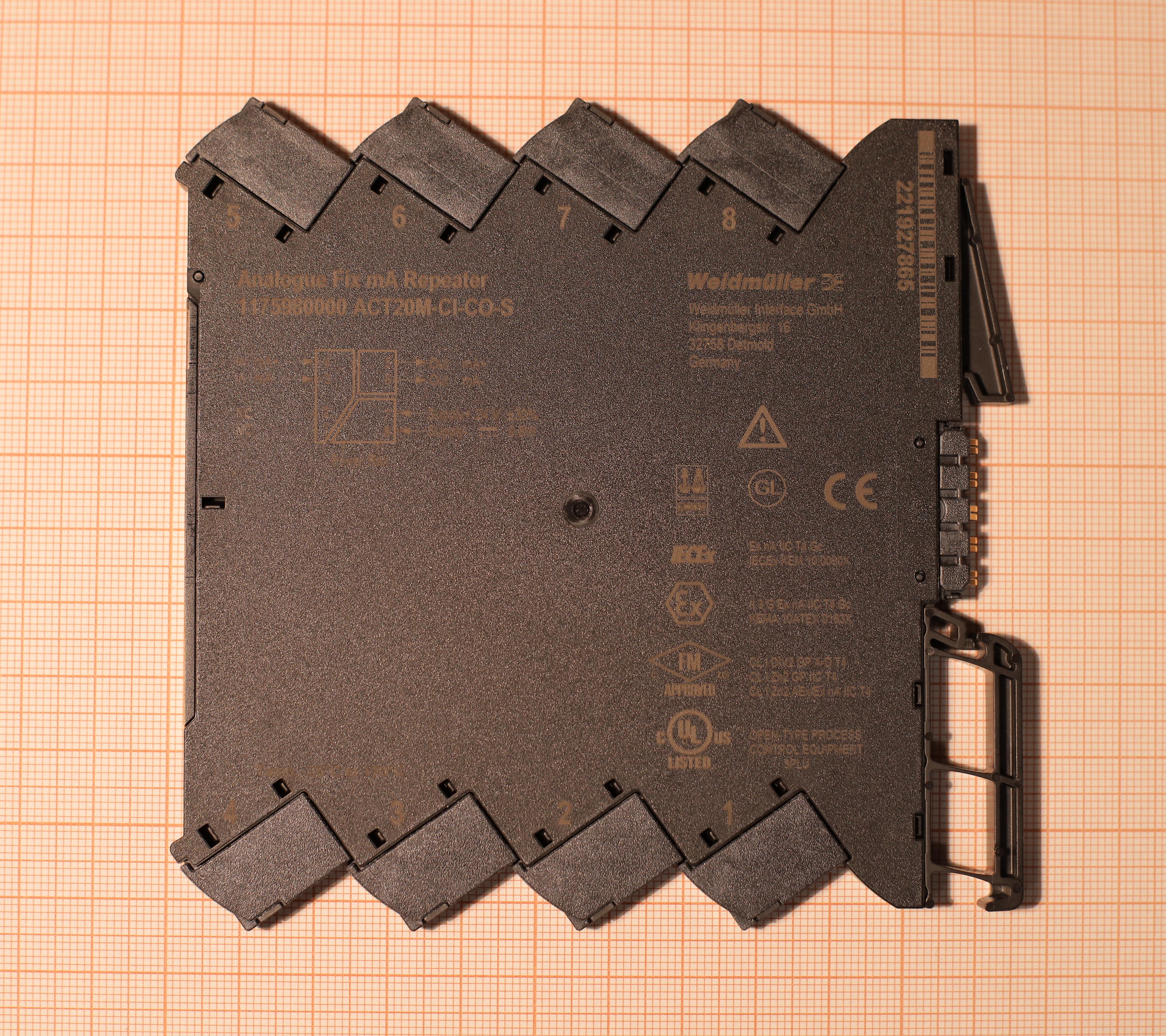 Преобразователь аналоговых сигналов ACT20M-CI-CO-S WEIDMULLER