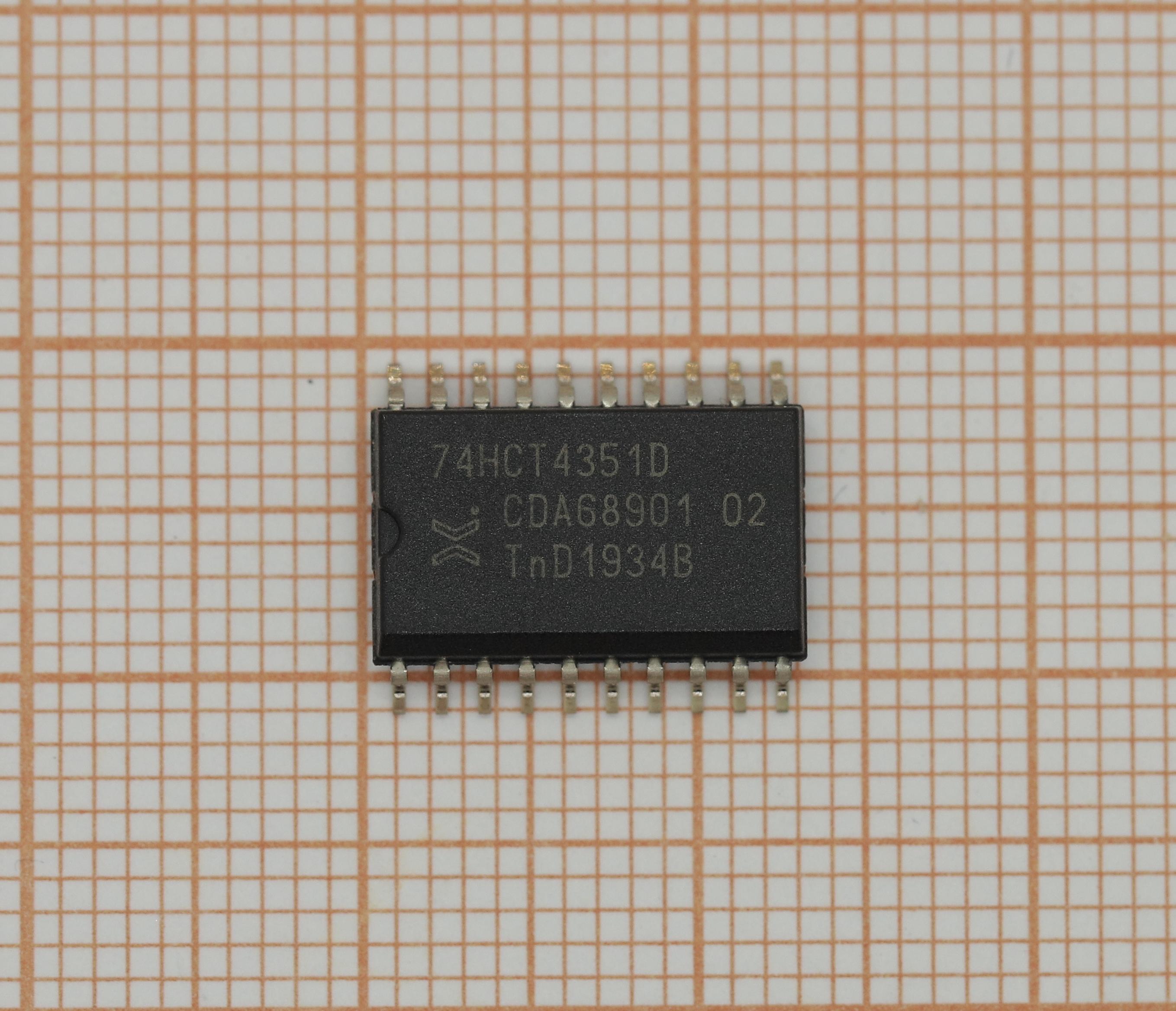 Микросхема 74HCT4351D,112 NEXPERIA