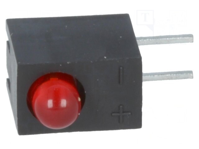 L-710A8CB/1ID, LED; в корпусе; красный; 3мм; Кол-во диод: 1; 20мА; 40°; 2÷2,5В