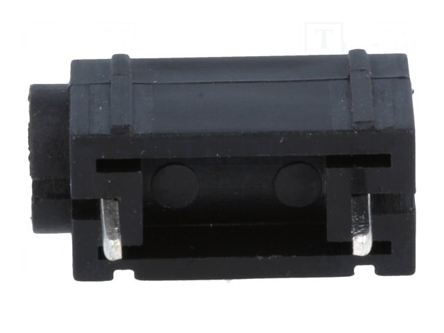 BSM-410-B, Гнездо; "банан" 4мм; 24А; 60ВDC; черный; посеребренные; PCB; 24мм