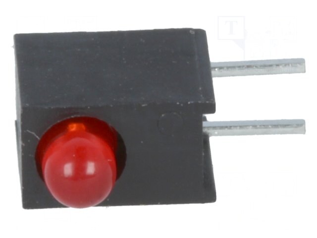 L-934EW/1ID, LED; в корпусе; красный; 3мм; Кол-во диод: 1; 20мА; 60°; 2÷2,5В