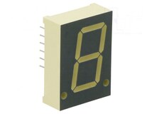 SA08-11SURKWA, Дисплей: LED; 7-сегментный; 20,32мм; 0,8"; II.зн: 1; красный; анод