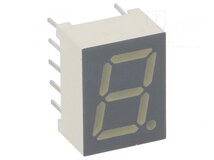 SC39-11GWA, Дисплей: LED; 7-сегментный; 9,9мм; 0,39"; II.зн: 1; зеленый; катод