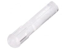 FIX-LEM-67-13, Светодовод для LED; круглая; Ø3,2мм; Поверхность: выпуклая