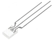 L-119EGWT, LED; прямоугольная; 5x2мм; двухцветный; красный/зеленый; 4÷10мкд