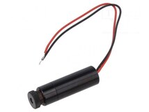 70118063, Module: laser; 0.4mW; red; dot; 635nm; 23.6÷24.4VDC; 2÷15mA