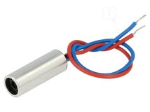 70121582, Module: laser; 0.4mW; red; dot; 650nm; 2.7÷3.3VDC; 10÷30mA